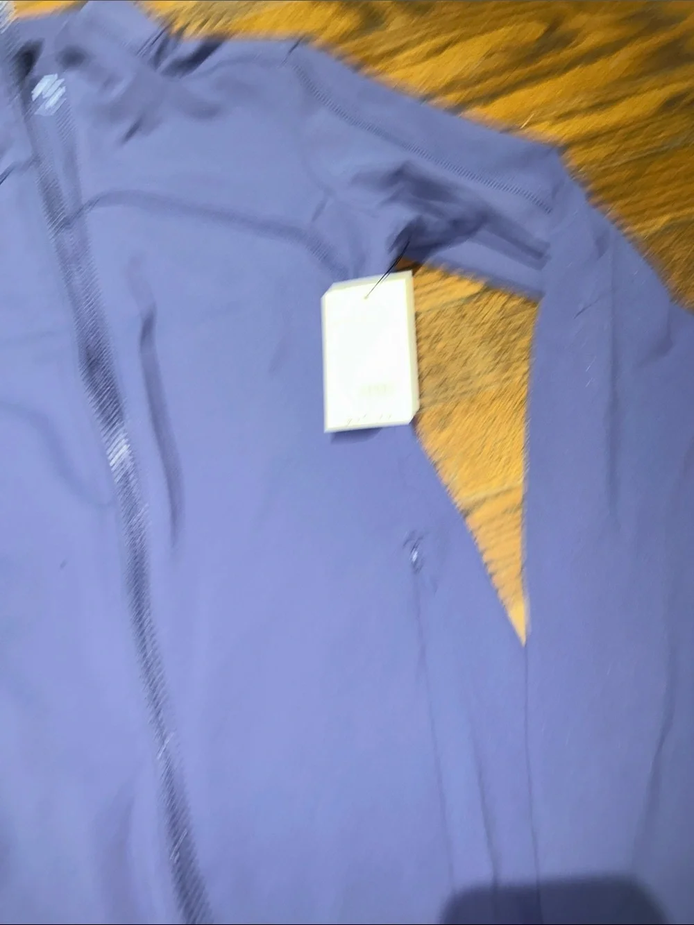 FLX Women's Zip-Front Utility Jacket - Dusty Lavender Blue